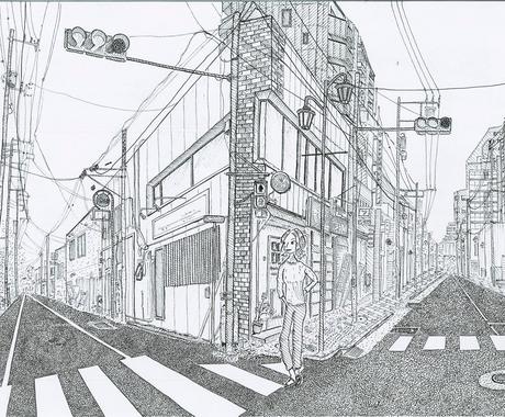 ペン画で細密な風景画を描きます 市販されていない あなただけのお気に入りの風景 その他 イラスト 漫画 ココナラ