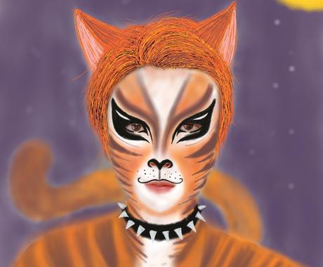 イラストで自由自在に特殊メイク体験が出来ます 老若男女 誰でも可能 あなたのなりたいを叶えます イラスト作成 ココナラ