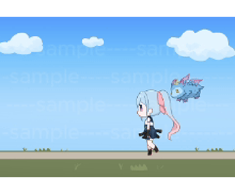 Vtuberの配信画面で使えるループアニメ作ります ※1月31日まで受付　活動者様向けのかわいいアニメーション イメージ2