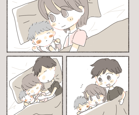インスタグラム用のエッセイ漫画描きます ます カップルエッセイ 子育てエッセイをインスタに投稿しませんか 漫画 コミック制作 ココナラ