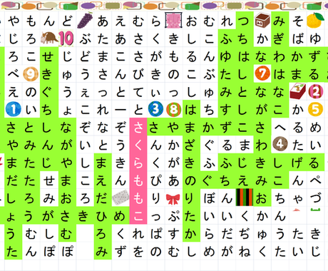 多くの人の名前を埋め込んだクロスワードを作ります お別れの記念にチームメイトの名前で 絆 を表しませんか その他 住まい 美容 生活 趣味 ココナラ