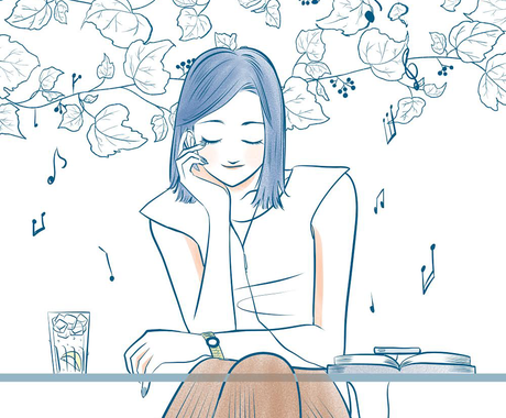 商用ok お洒落で可愛い女の子イラスト描きます 広告 挿絵などフルカラーのイラスト イラスト作成 ココナラ