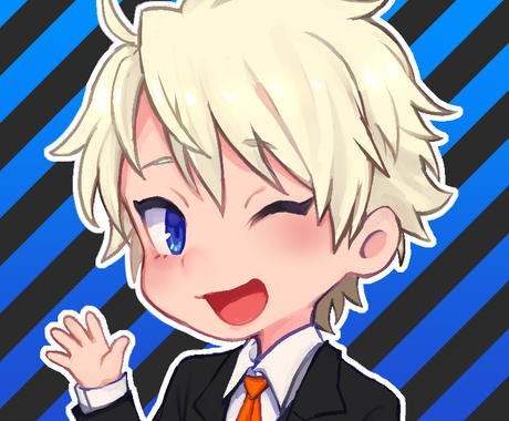 厚塗りタッチのデフォルメ顔アイコンお描きします Sns等で使えるアイコンの制作 描き込み増量も可能です アイコン作成 ココナラ