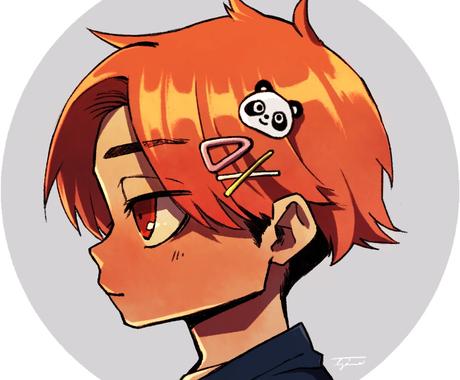 アイコンイラスト描きます ちびキャラしょた専門 丸型アイコンサイズ アイコン作成 ココナラ