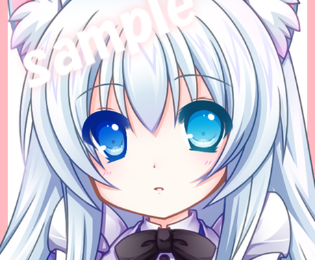 萌えキャラ系ツイッターやｓｎｓのアイコン描きます 萌えキャラ風似顔絵 ご自身のオリジナルキャラなど描きます アイコン作成 ココナラ