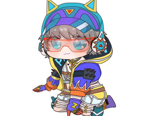 Snsで使えるミニキャラ描きます 可愛いイラストで柔軟に対応致します イラスト作成 ココナラ