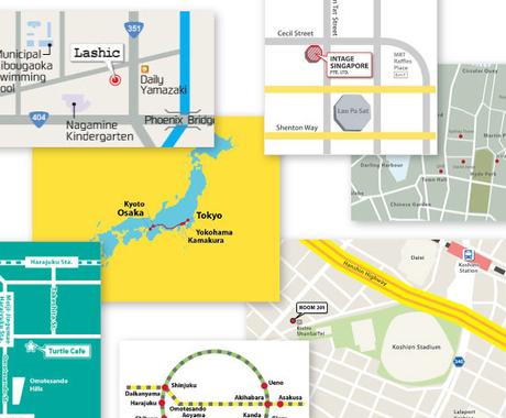 英語版 地図制作をいたします 英語版の地図を4 000円 で制作いたします 建築 インテリア 図面デザイン ココナラ