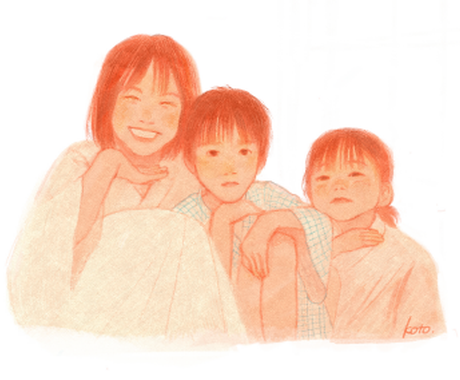 記念日に贈りたいイラストを制作します あなたの大切な人の笑顔を絵に 似顔絵作成 ココナラ
