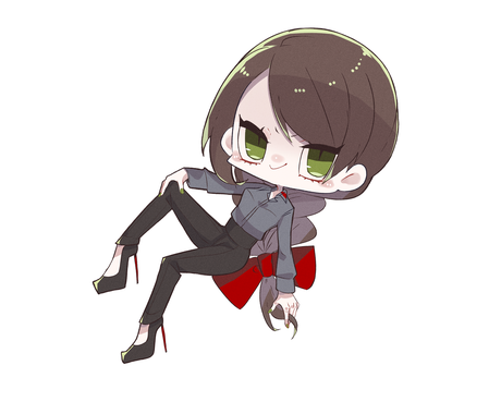 頭でっかちなミニキャラ 描きます ポップなアイコンからアクキー等グッズの原画にも イラスト作成 ココナラ