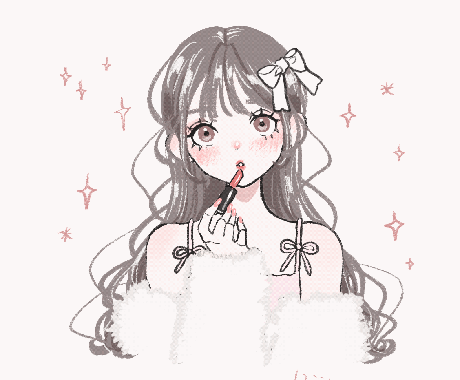 オシャレで可愛い絵を描きます 服のデザインが得意です！動物や食べ物なども得意です！ イメージ2