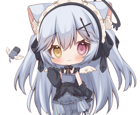 可愛いデフォルメイラスト描きます デフォルメイラスト Vtuber立ち絵等 イラスト作成 ココナラ