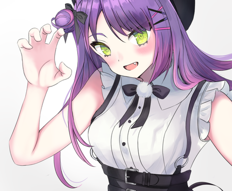 可愛い女の子を描きます ツイッター等snsで使えるアイコンやイラストを作成します イラスト作成 ココナラ