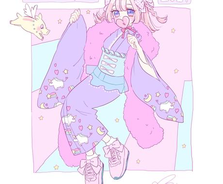 夢かわ系イラスト描きます 壁紙 ヘッダー 表紙 挿絵に使える夢かわいいイラスト イラスト作成 ココナラ 夢かわ系イラスト描きます 壁紙 ヘッダー 表紙 挿絵に使える夢かわいいイラスト イラスト作成 ココナラ