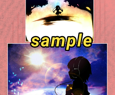 幻想的なイラストお描きします シルエットで綺麗なイラストです イラスト作成 ココナラ