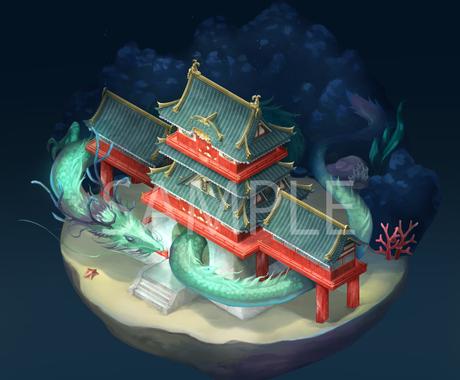 箱庭ゲーム素材 マップイラスト制作します 素材1点 全体マップまで対応します イラスト作成 ココナラ