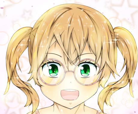 綺麗なアイコン描きます キラキラ綺麗 ほかの人とは違ったイラストです アイコン作成 ココナラ