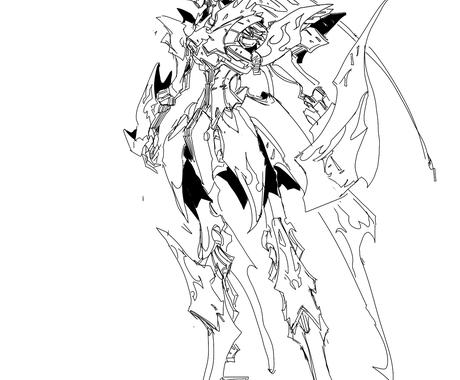 ロボットやメカのイラスト作成ます ロボットが好きな方でちょっとした作品のお供してほしい方などに イラスト作成 ココナラ