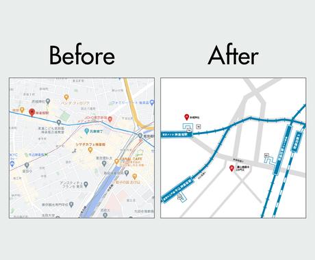 地図の書き起こし致します 地図をイラストレーターのデータ化致します 建築 インテリア 図面デザイン ココナラ