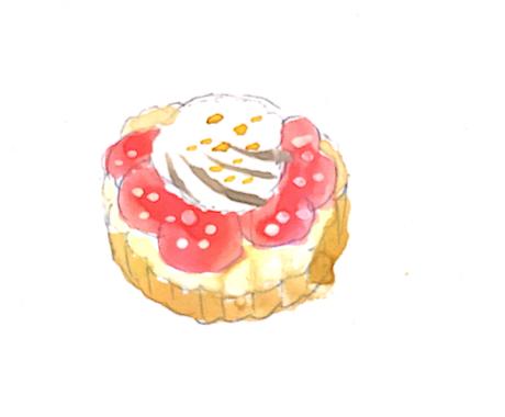 食べ物のイラストを描きます ケーキ屋さん パン屋さんなど食べ物のイラストが欲しい方へ イラスト作成 ココナラ