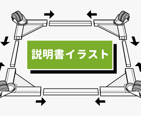 取扱い説明書のイラストを描きます シンプルで分かりやすい ユーザーに優しい説明書のために イラスト作成 ココナラ