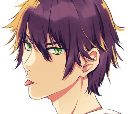 最短3日 背景無彩色でも映えるアイコン描きます アニメ風キャラやミニキャラも描けます プレゼント用でもok アイコン作成 ココナラ