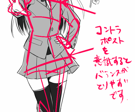 貴方のイラストの赤ペン先生します お悩みの方はお気軽に相談してください イラストレッスン アドバイス ココナラ