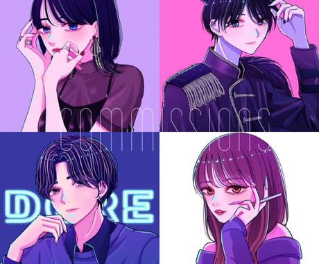 韓国風の可愛いイラストお描きいたします アイコン 全身イラスト プレゼントなど アイコン作成 ココナラ