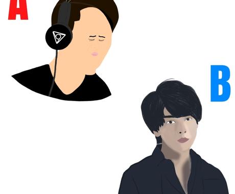 1 000円で頂いた画像のイラスト描きます 修正 背景透過無料 絵のタッチを２種類からお選びできます アイコン作成 ココナラ