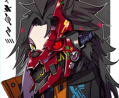 クールで格好いい系のキャライラストアイコン承ります クールでスタイリッシュなイケメンイラストアイコンを格安対応 アイコン作成 ココナラ