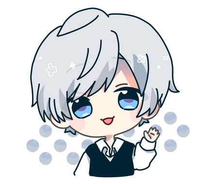 ポップなデフォルトミニキャラお描きします アイコン 動画素材 グッズ用に 可愛く描かせていただきます イラスト作成 ココナラ