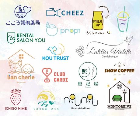 少し可愛い シンプルで綺麗なロゴ作ります お店 開業など心がこもったロゴが必要な方へ プロ男女2人 ロゴデザイン ココナラ