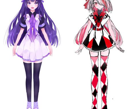 Live2d用パーツ分けイラスト制作いたします パーツ分け可 最短3日以内 依頼状況によります イラスト作成 ココナラ