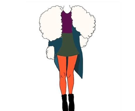 お気に入りの全身をイラストにします 洋服が好きな方 おしゃれが好きな方におすすめ イラスト作成 ココナラ