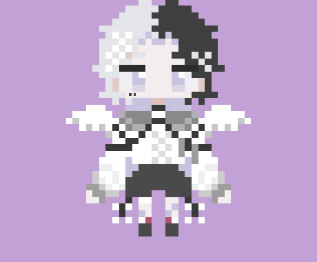 配信画面を華やかに！動くかわいいドット絵描きます 配信画面の片隅に置くとかわいいピクセルアニメーション！ イメージ2