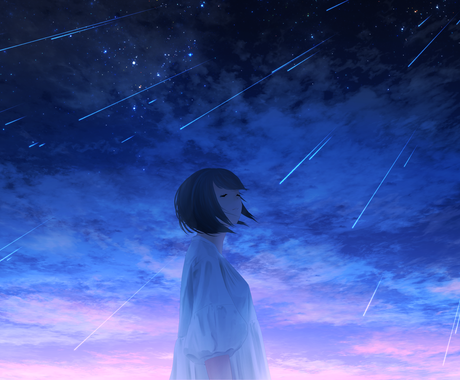 楽曲などの背景イラストを製作します ボカロpさん 歌い手さん向けにイラスト製作します イラスト作成 ココナラ