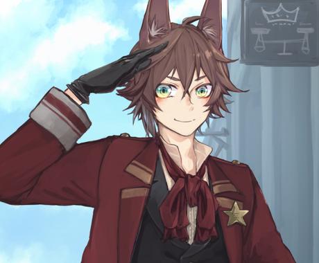 厚塗り ゲームキャラクター風イラスト描きます あなたのオリジナル創作キャラクターをゲーム風に イラスト作成 ココナラ