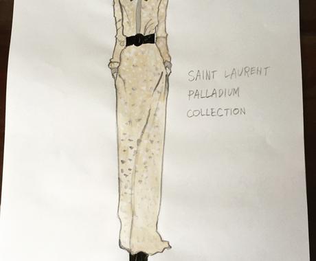 スタイルよく ファッションイラスト描きます 結婚式の記念 贈り物や自分用に 絵で楽しみたい方へ イラスト作成 ココナラ