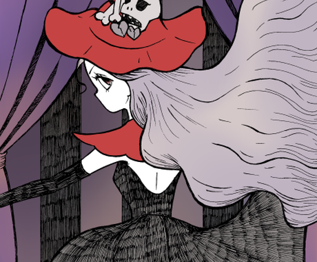 ダークな雰囲気のイラストを描きます ダークメルヘンがお好きな方におすすめです イラスト作成 ココナラ