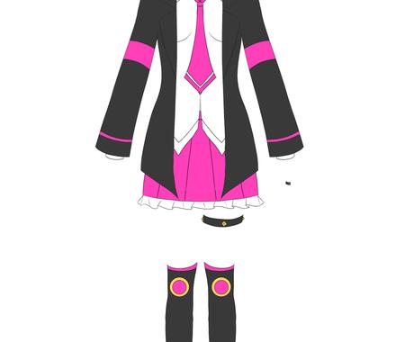 女性用衣装描きます かっこいい又は可愛い衣装デザイン致します キャラクター作成 ココナラ