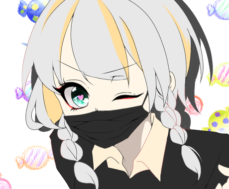 翌日納品可 現役歌い手絵師がアイコン描きます 安い 早い 上手い 牛丼系絵師です アイコン作成 ココナラ