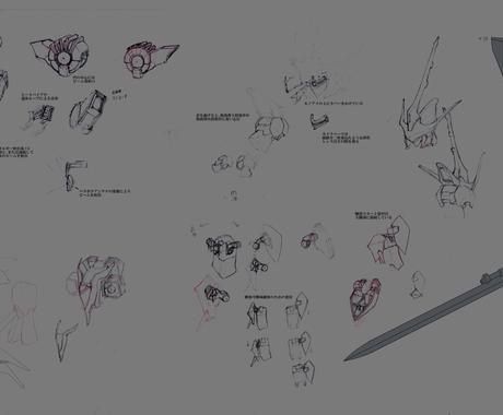 イラスト キャラデザイン制作します メカ マシン ロボット Sfを得意としています イラスト作成 ココナラ