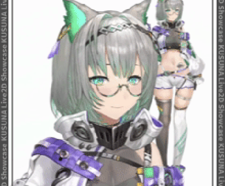 イラストからモデリングまで一括で制作します 綺麗に動くLive2Dモデルを業界高品質にて制作 イメージ2