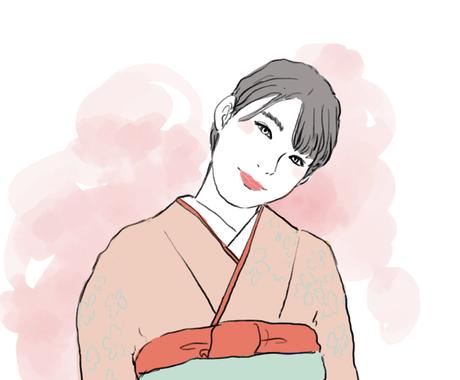 商用 1 可愛い ゆるかわ似顔絵を描きます イラストでパッと華やか 色彩検定取得の私がカラーも提案します 似顔絵作成 ココナラ