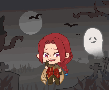 ちょっとだけ動くアニメーションつくります シンプルな動く待機画面作ります。 イメージ2