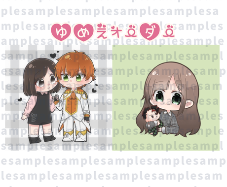 Snsアイコン 夢絵を2枚セットで00円で描きます