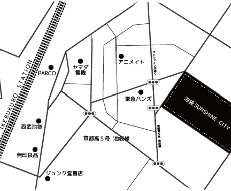 シンプルでハイデザインな地図つくります プロのデザイナーによるシンプルでわかりやすいマップ 建築 インテリア 図面デザイン ココナラ