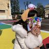 リスの豚まん売り
