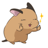 あじ　立ち絵アイコンかわいい動物イラスト