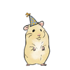ハムスターイラストツナアンドミロ