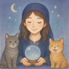 猫好き占い師